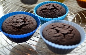 Cupcakes out of tin