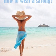 How to wear a sarong?