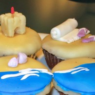 Beach Scene Cupcakes