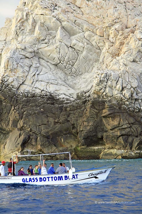 Glass bottom boat cruises by Land's End
