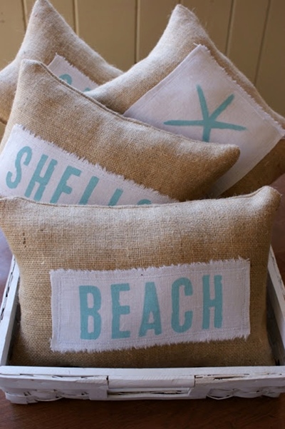 Beach Gift Idea: Pillow